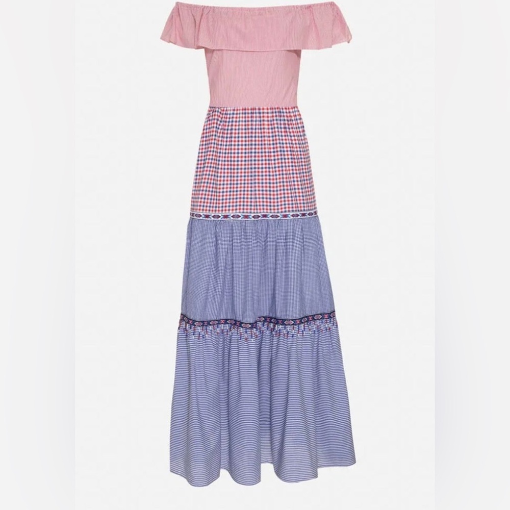 Carol Bassi Maxi western dress - size small